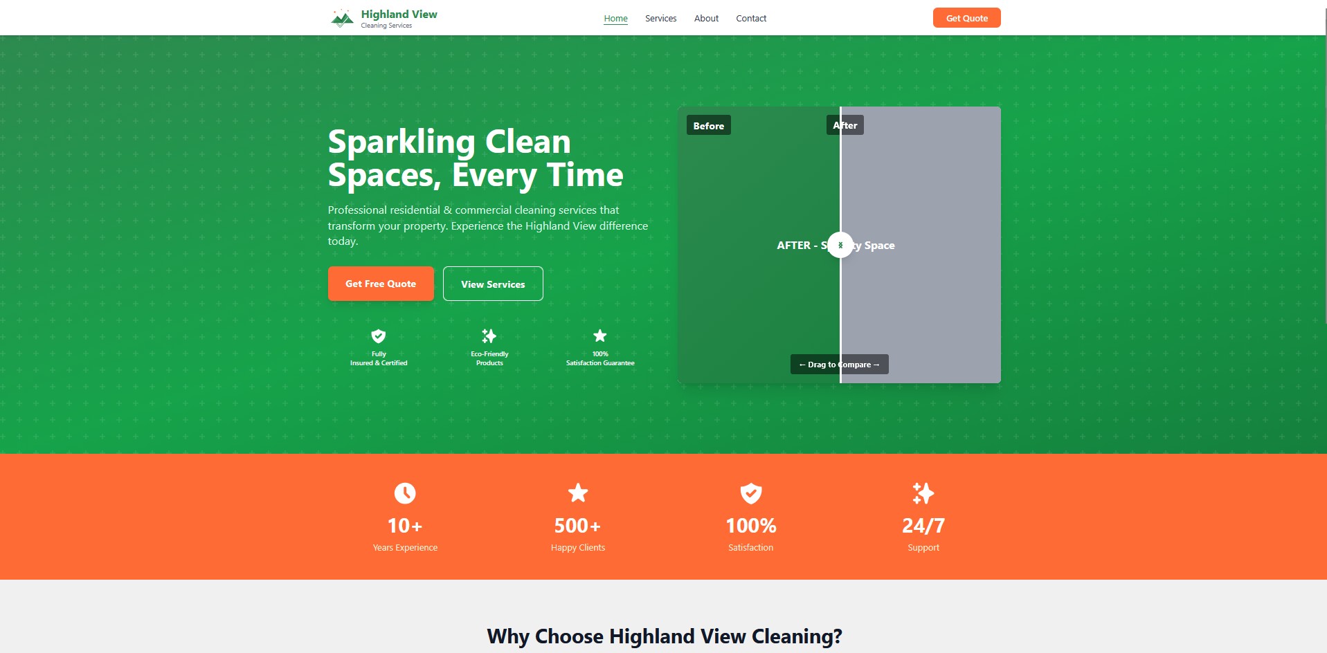 Highland View Cleaning Service